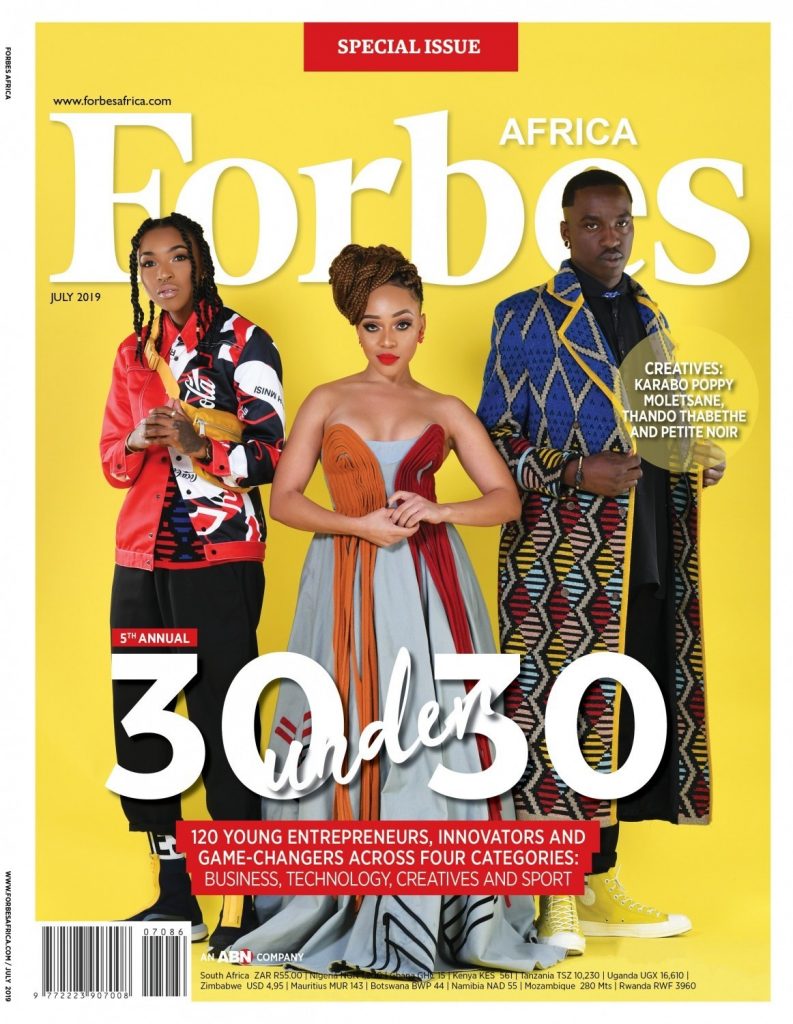 Burna Boy, Alex Iwobi make Forbes Africa ‘30 under 30′ + full list