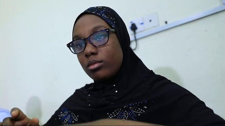 12-year-old Nigerian girl builds robot that folds clothes