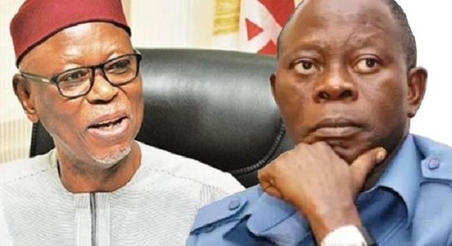 Oyegun blasts Oshiomhole over Edo crisis, calls him an agent of disruption     