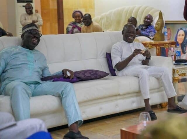 All seems well as Obaseki pays surprise visit to Oshiomhole