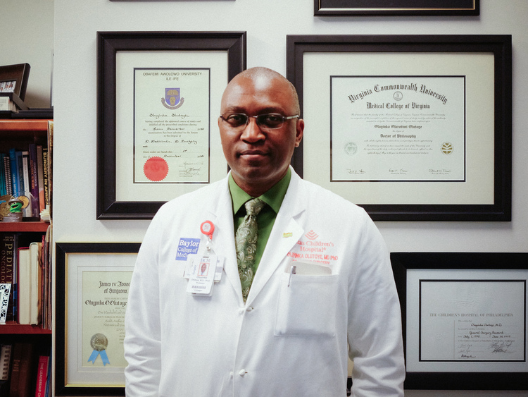 Nigerian, Oluyinka Olutoye appointed surgeon-in-chief in top US hospital