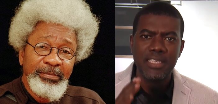 Reno Omokri trolls Soyinka over sealing of symposium venue Reno Omokri trolls Soyinka over sealing of symposium venue