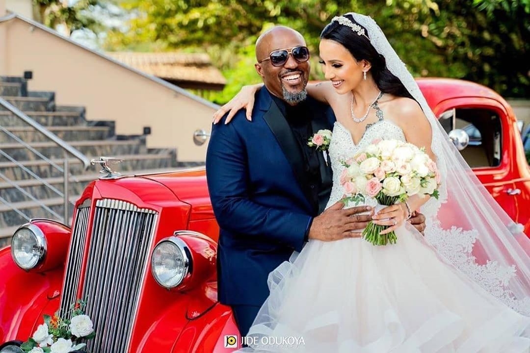 Brother to Charisma twins, Austin Okpe remarries after divorce to model, Ojy Okpe