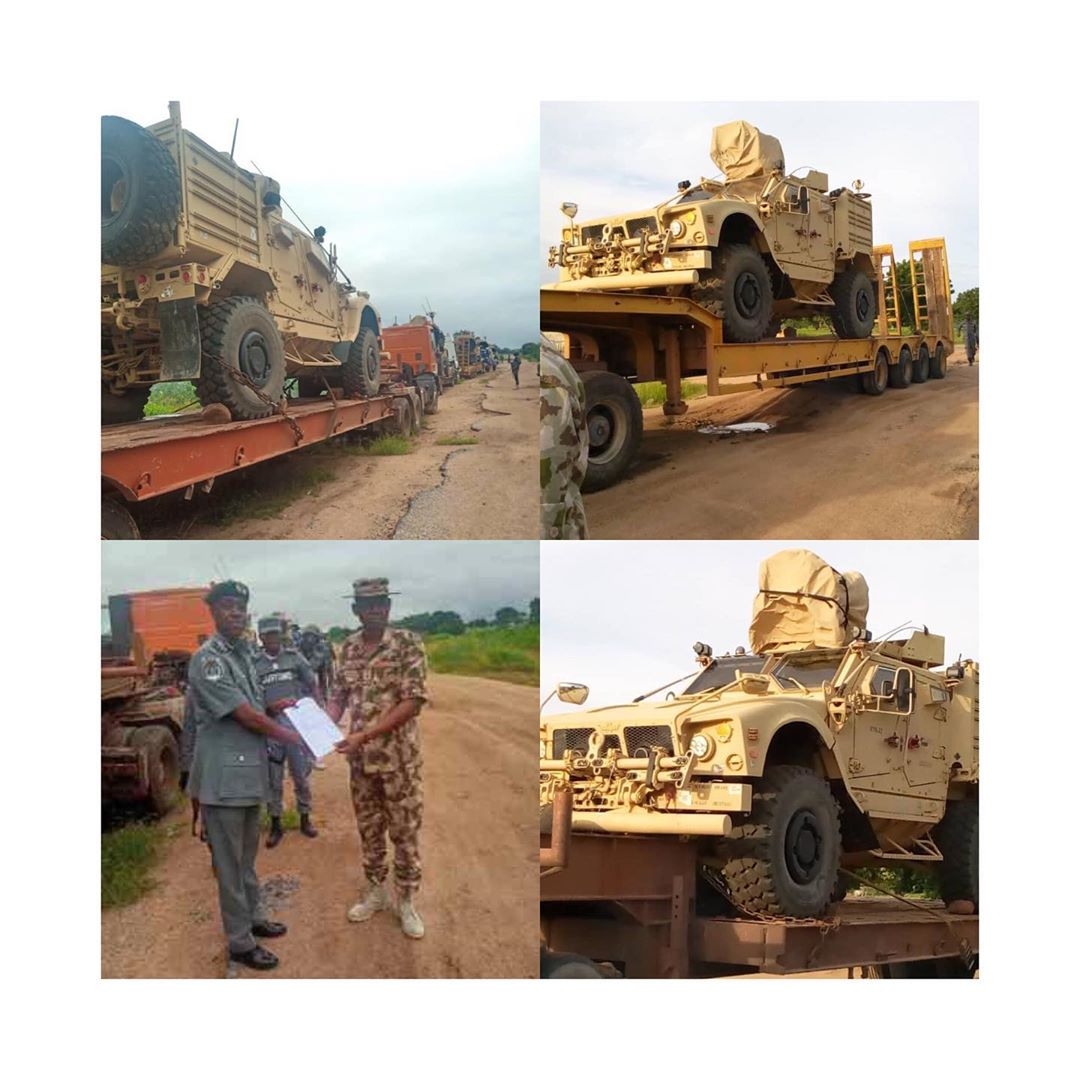 Soldiers intercept ‘strange’ military equipment in Adamawa Soldiers intercept ‘strange’ military equipment in Adamawa