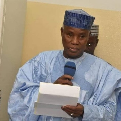 Meet Bashir Magaji! He stole from Nigeria today, he is a Defence minister  