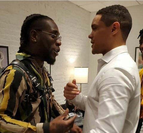 Burna Boy appears on Trevor Noah’s The Daily Show
