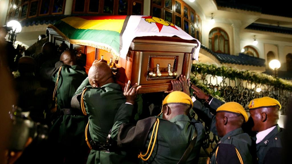 Low key best describes Mugabe’s final farewell in his village
