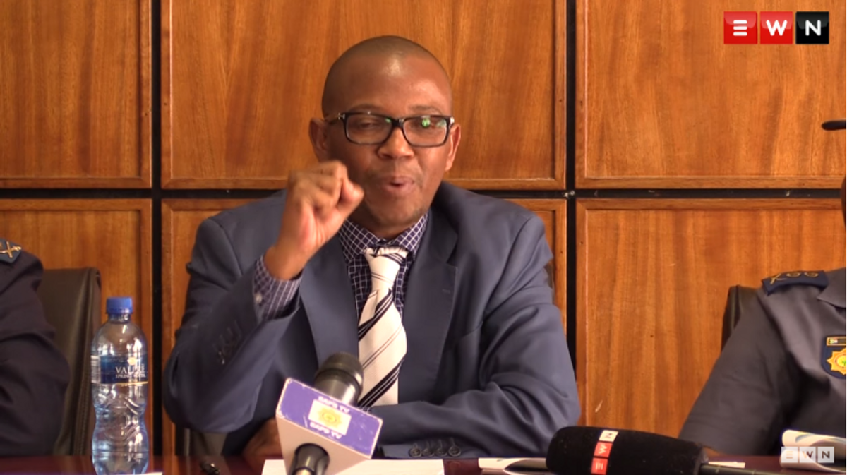 Throwback video of South African Police chief justifying xenophobic attacks