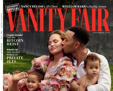 John Legend, Chrissy Teigen grace the cover of Vanity Fair  