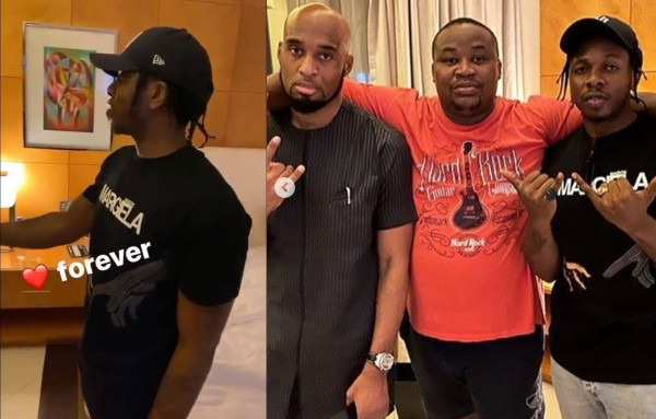 Runtown makes peace with former label boss, Dilly Umenyiora