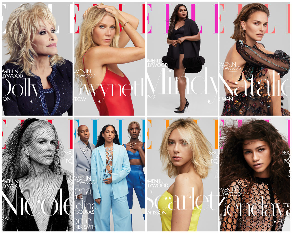 Dolly Parton, Nicole Kidman, Zendaya and many more ……. Meet ELLE’s 2019 Women in Hollywood