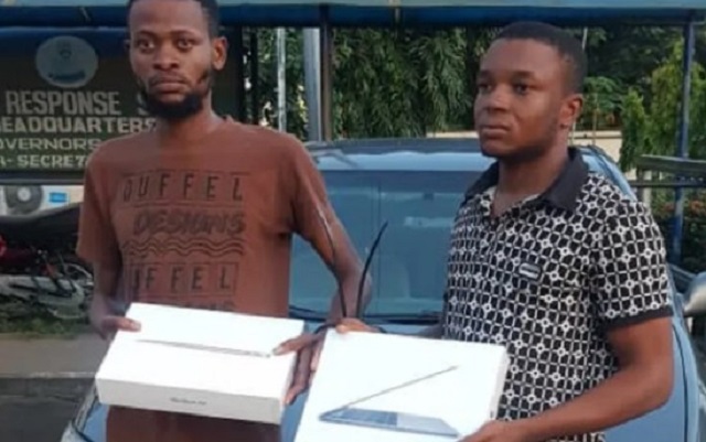 South Africa returnee arrested for stealing 3 laptops at gunpoint