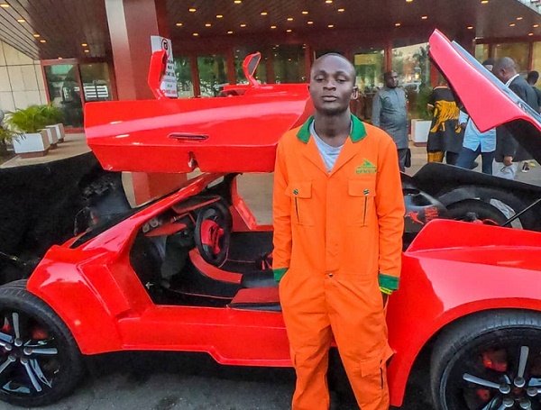 25-year-old manufactures Nigeria’s first ‘carbon fibre’ sports car