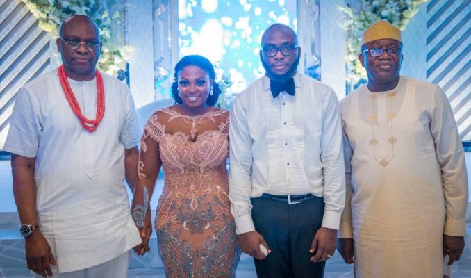Fayemi, Fayose bury the hatchet at son’s wedding in Lagos Fayemi, Fayose bury the hatchet at son’s wedding in Lagos
