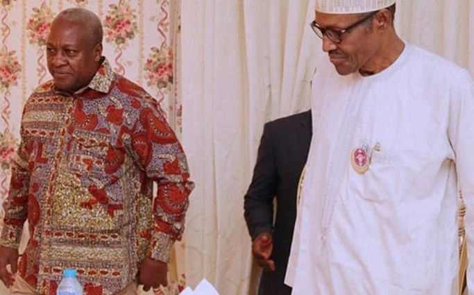 Ex-Ghanaian president, Mahama appeals to FG over border closure