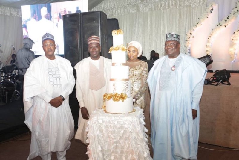 Senate President hosts politicians to son’s wedding in Kano