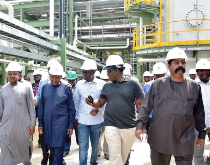 Nigerian Governors Forum visit Dangote Refinery 