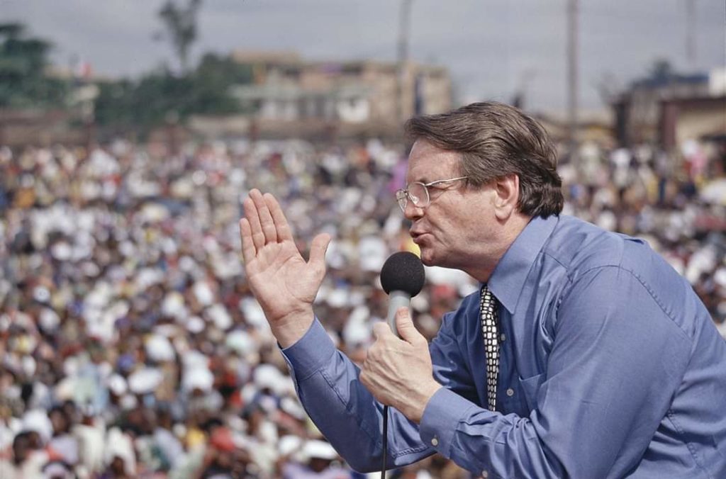 German evangelist, Reinhard Bonnke is dead