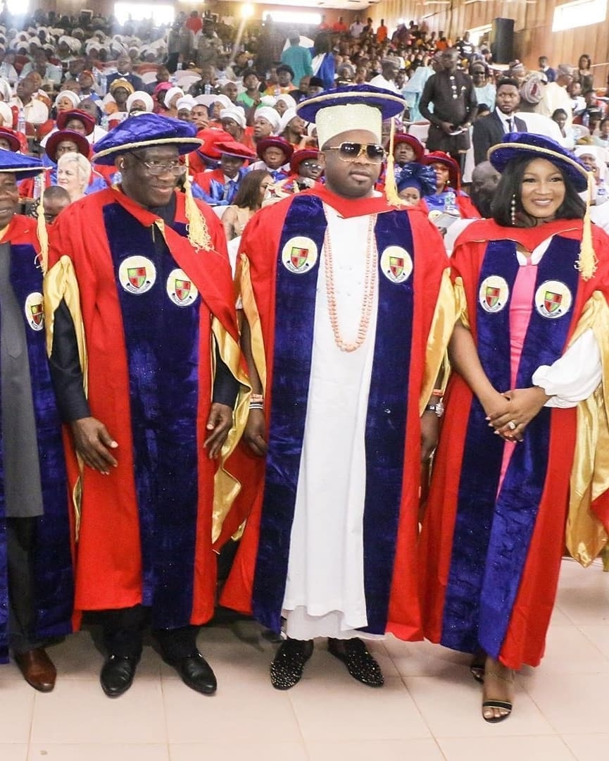 Igbinedion University honours ex-president Jonathan, Oba Elegushi etc