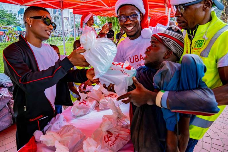 Wizkid, UBA Foundation give back to thousands