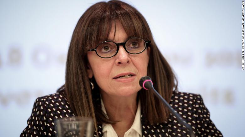 Greece elects its first female president