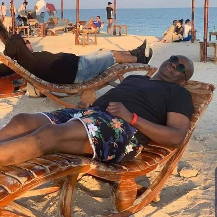Watch Fayose dancing salsa on cruise ship, lounging at beach while on medical trip