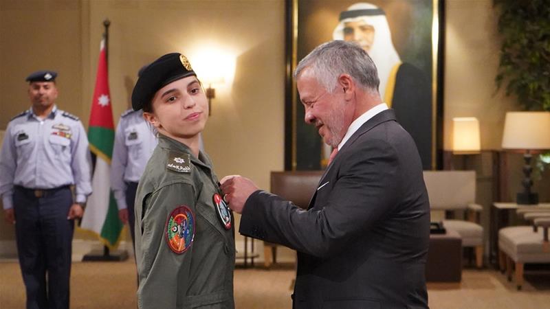 Jordanian princess becomes her country’s first female pilot