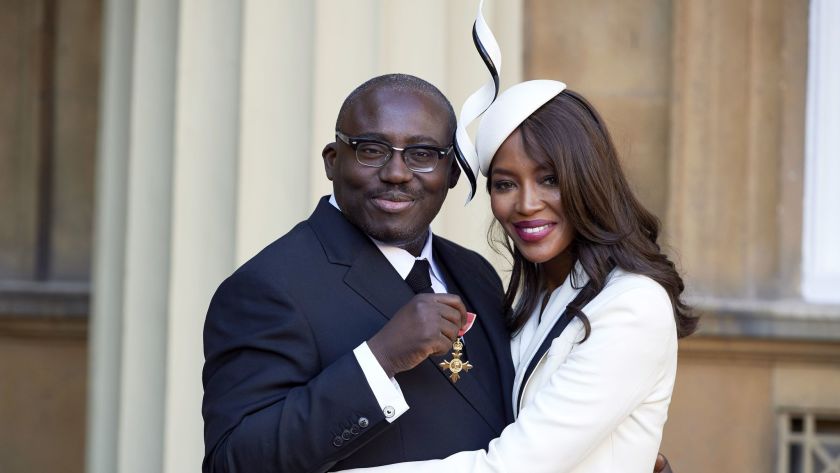 Naomi Campbell falls out with Vogue editor, Edward Enninful