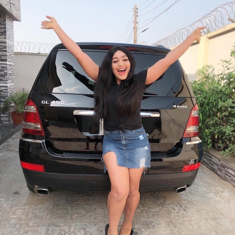 Tchidi Chikere’s ex-wife, Sophia gets her groove back, gets a 4matic Benz from her new man