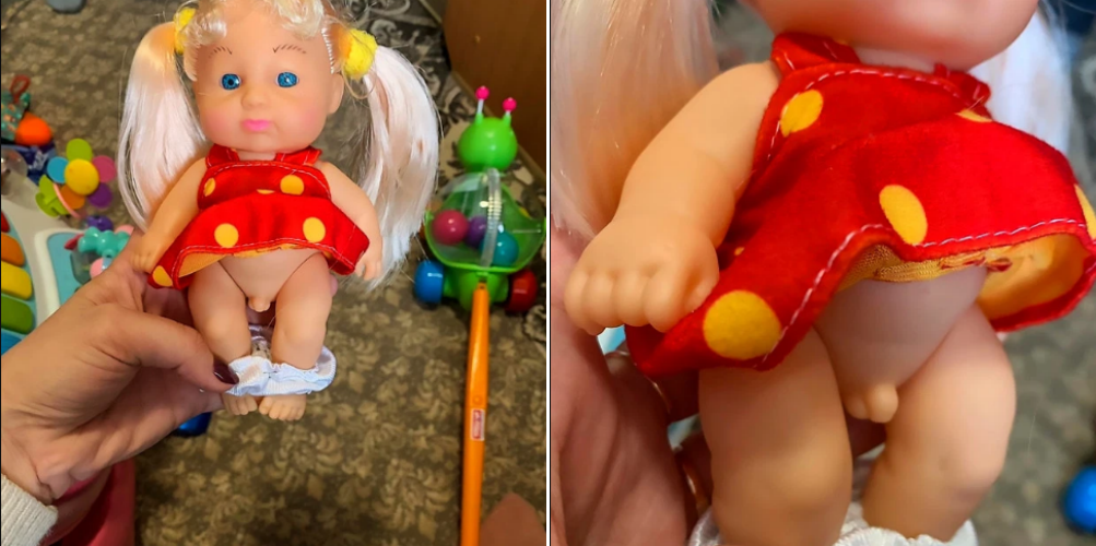World’s first transgender children’s doll with penis spotted on sale in toy store