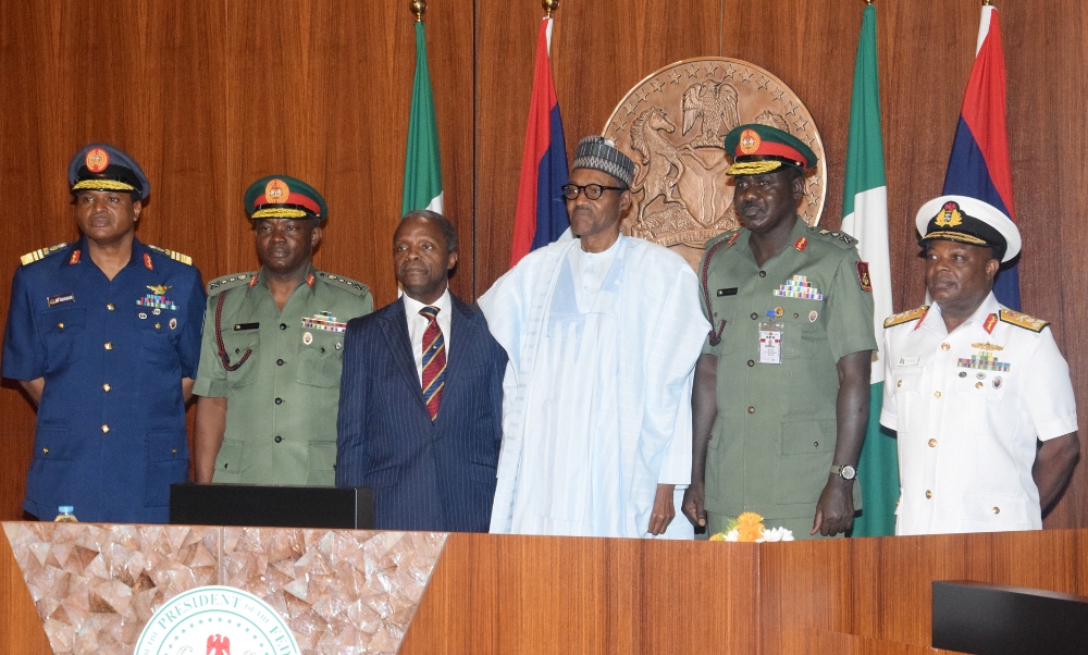 Boko Haram beneficiaries planning protests against service chiefs – Presidency