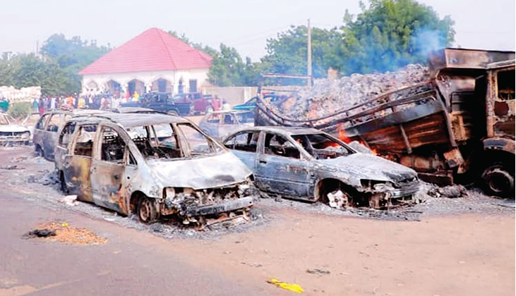 How military shut the gate against 30 travellers killed by Boko Haram    