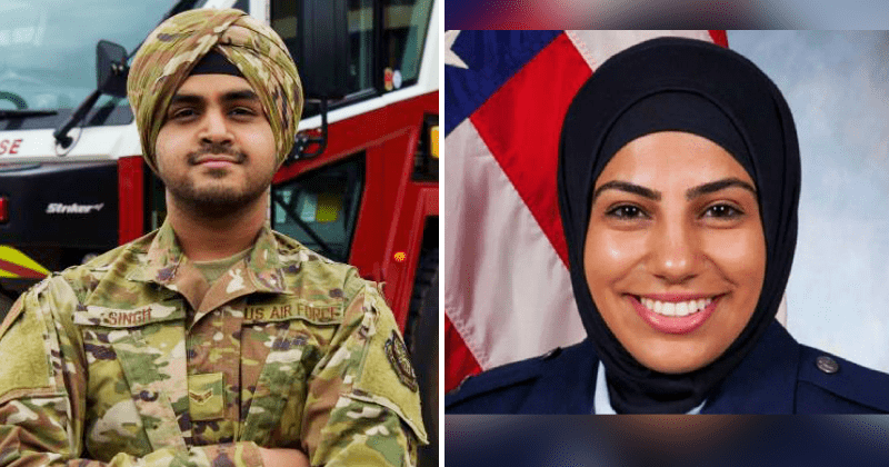 Turbans, hijabs now accepted in US air force