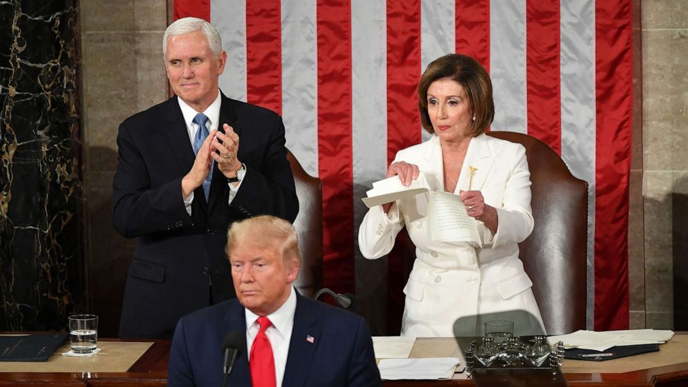 Pelosi spars with Facebook, Twitter over video of her repeatedly ripping Trump’s speech