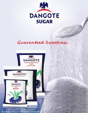 Dangote increases sugar production by 9.2% to 811,962 tonnes