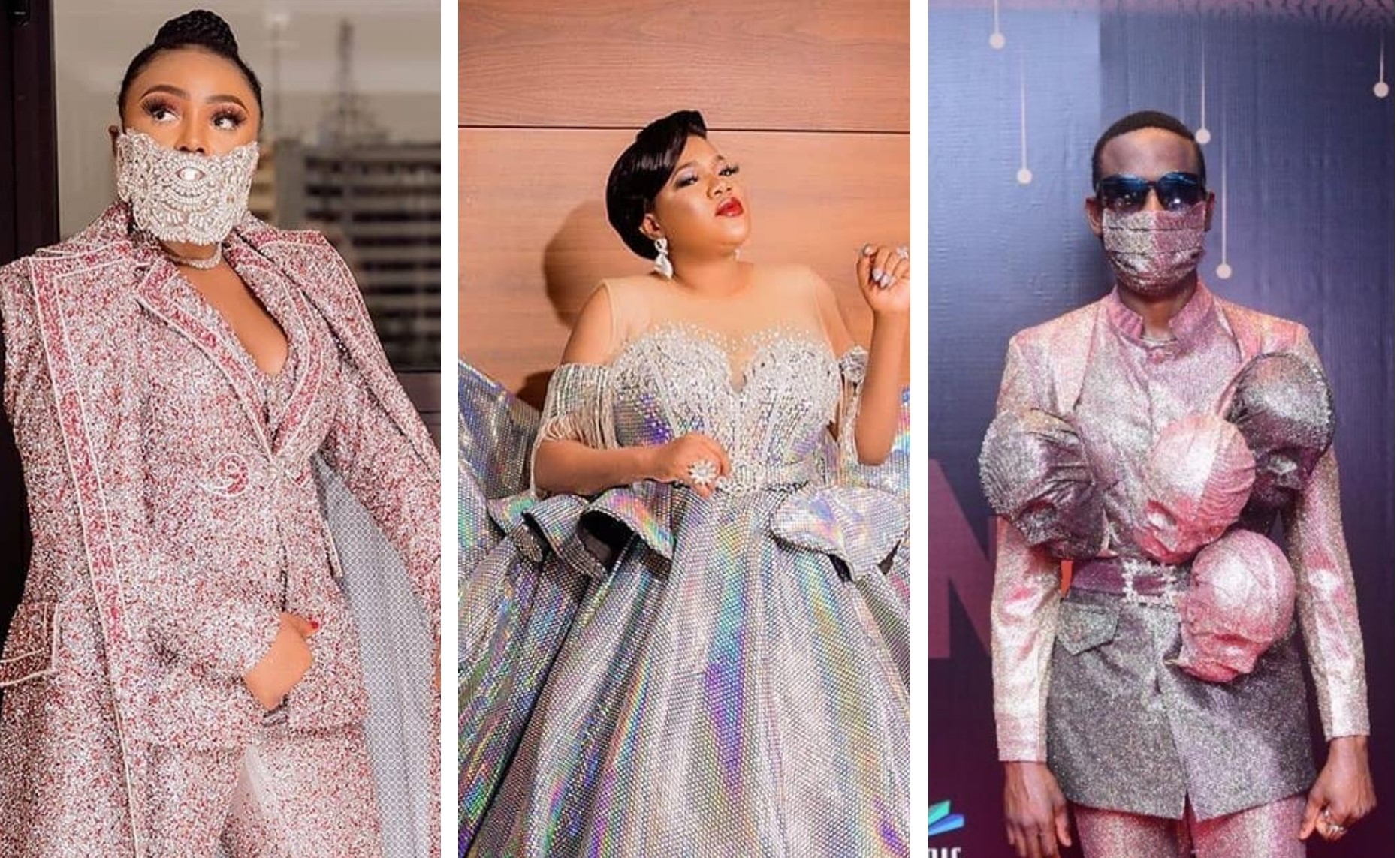 How Toyin Lawani styled highest number of people for #AMVCA2020