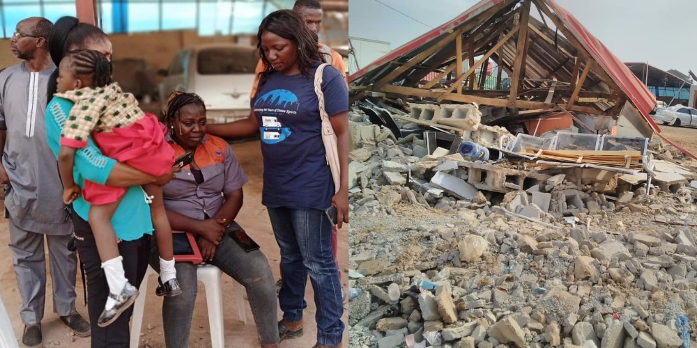 FCTA demolishes workshop of female mechanic, seize cars