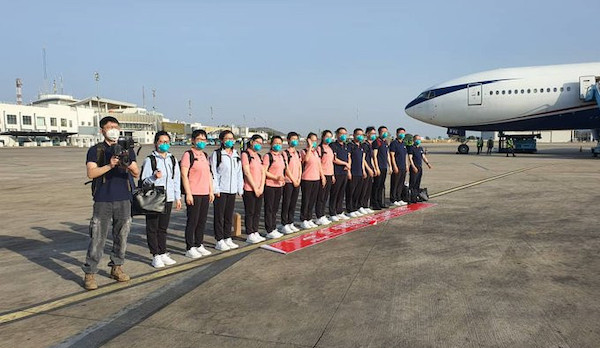 COVID-19: Chinese medical team arrives Nigeria