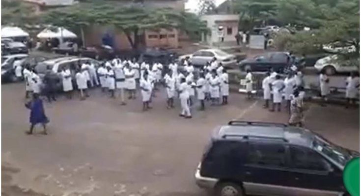 COVID-19: Nurses in Enugu protest lack of protective gear