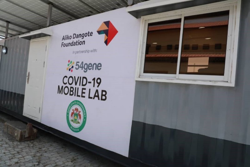Aliko Dangote Foundation engages 54gene laboratory to conduct 1,000 daily COVID-19 test