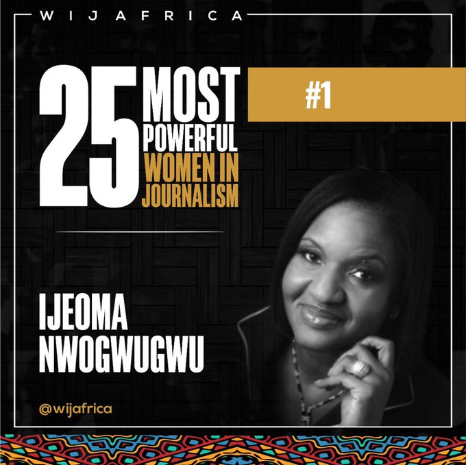 Arise TV MD, Ijeoma Nwogwugwu named most powerful woman journalist in Nigeria