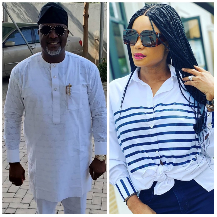 Love is in the air for Dino Melaye and Iyabo Ojo