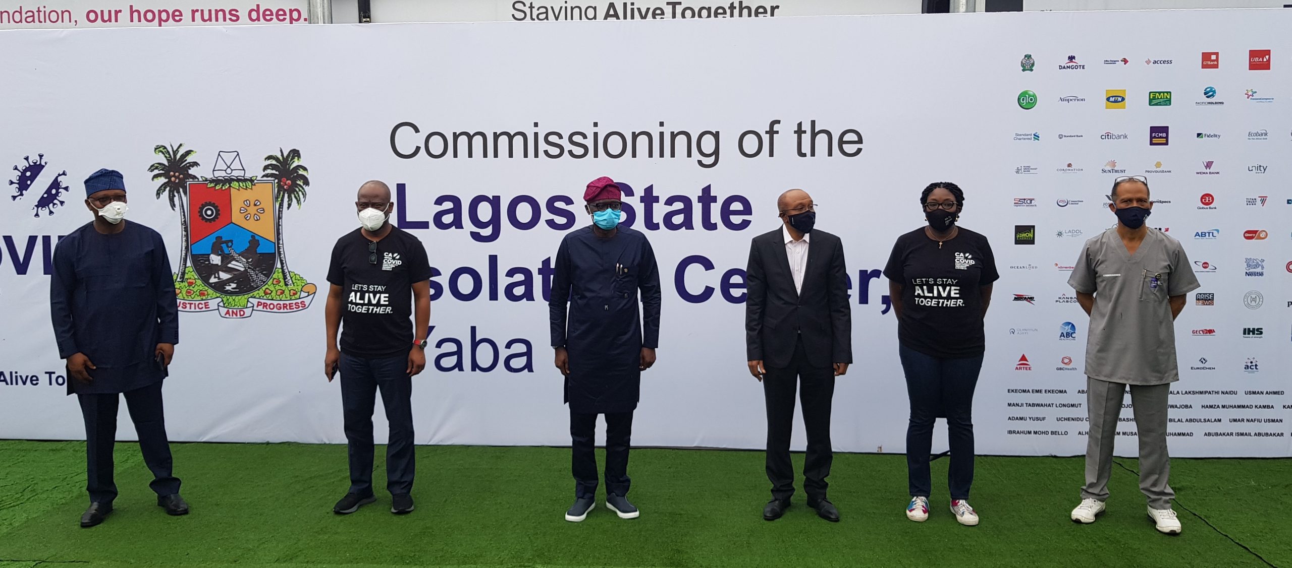 CACOVID donates 150-bed isolation center, multi-million-naira medical equipment to Lagos State