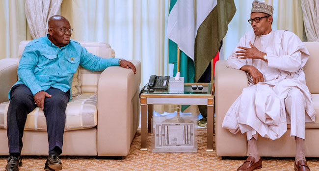 Ghanaian President apologises to Buhari over demolition