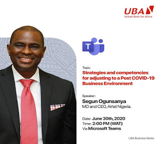 UBA hosts Airtel MD in quarterly business series, calls for registration of business, SMEs owners