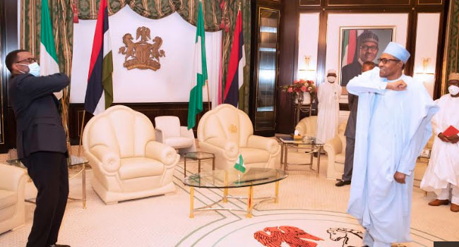Nigeria is with you – Buhari tells AfDB President, Adesina 