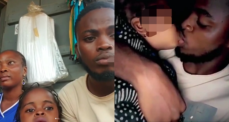 Police launch manhunt for Nigerian man captured on video kissing a minor