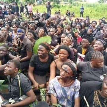 Women strip naked to protest incessant killings in Southern Kaduna