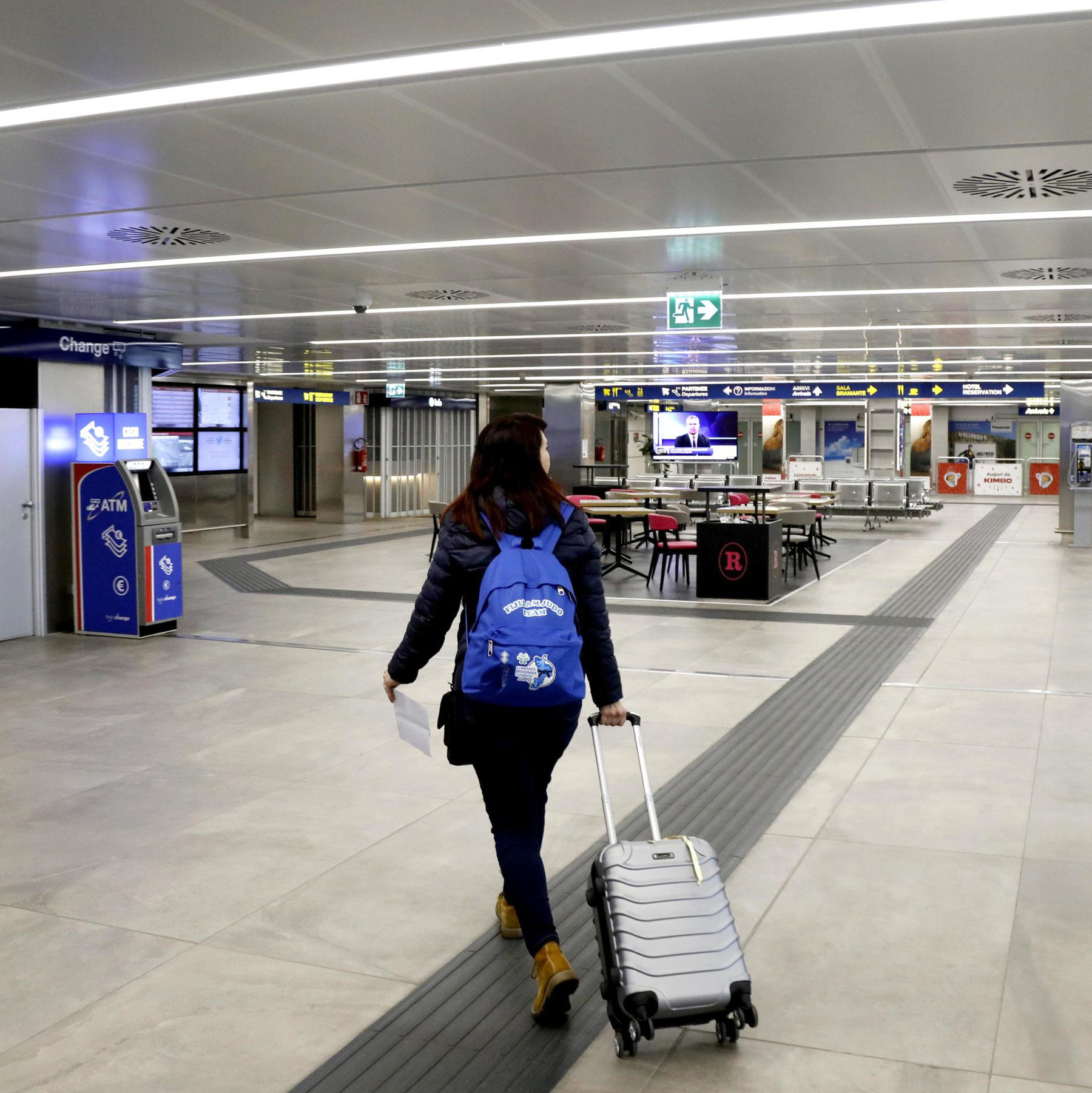 Americans sent back home after landing in Italy over Covid-19