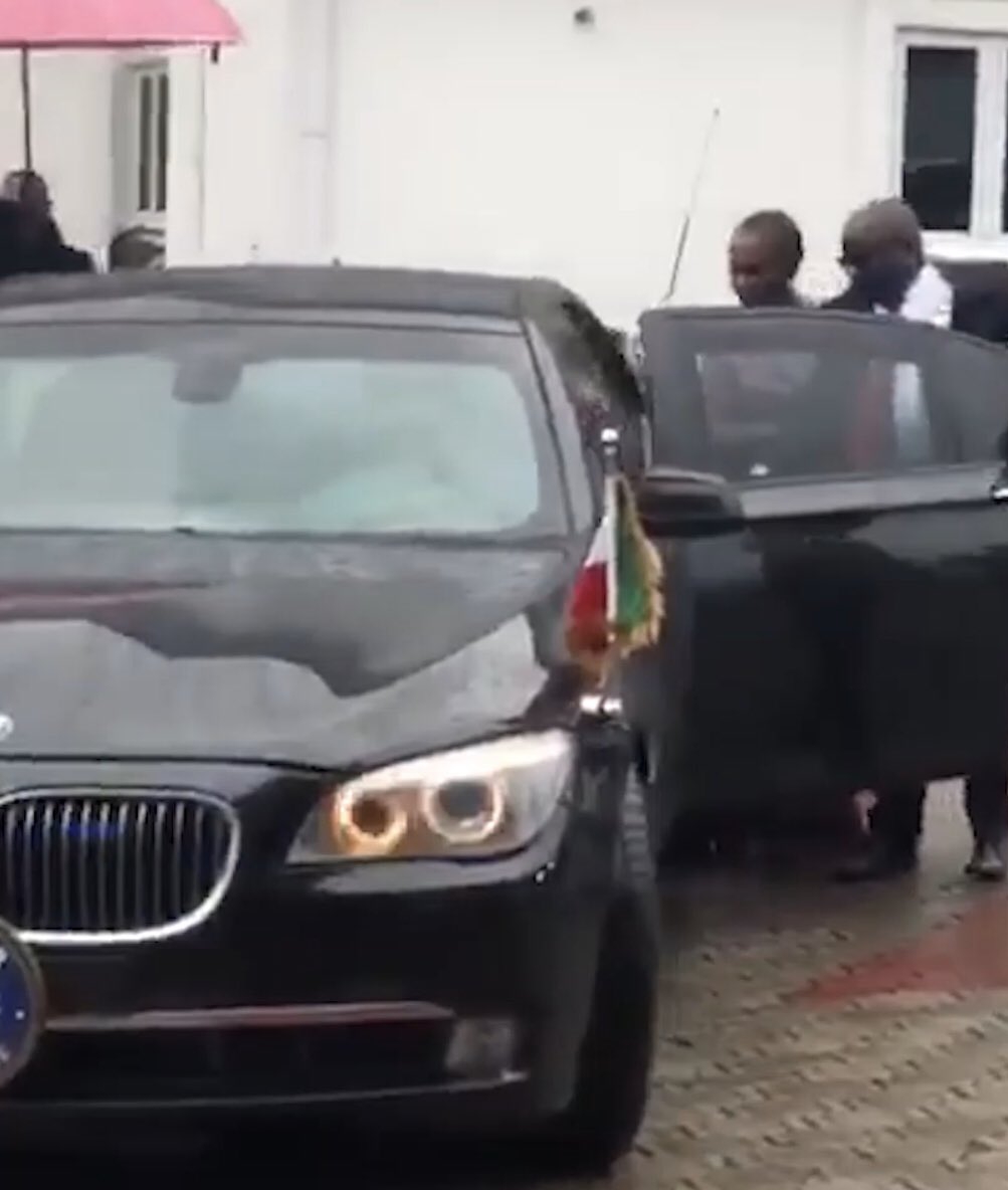 Video: Wike breaks police siege, rescues Nunieh from house arrest